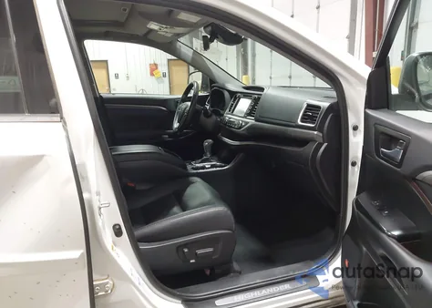 2019 Toyota Highlander Limited z USA, uszkodzony, nr VIN 5TDDZRFH5KS738045